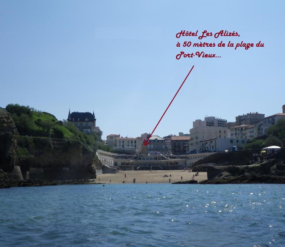 Hotel Les Alizes Biarritz Exteriér fotografie